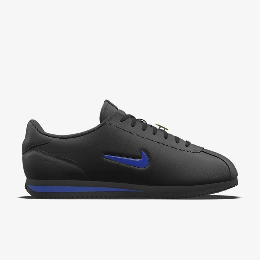 Giày Nike Cortez Unlocked By You Nữ Đen